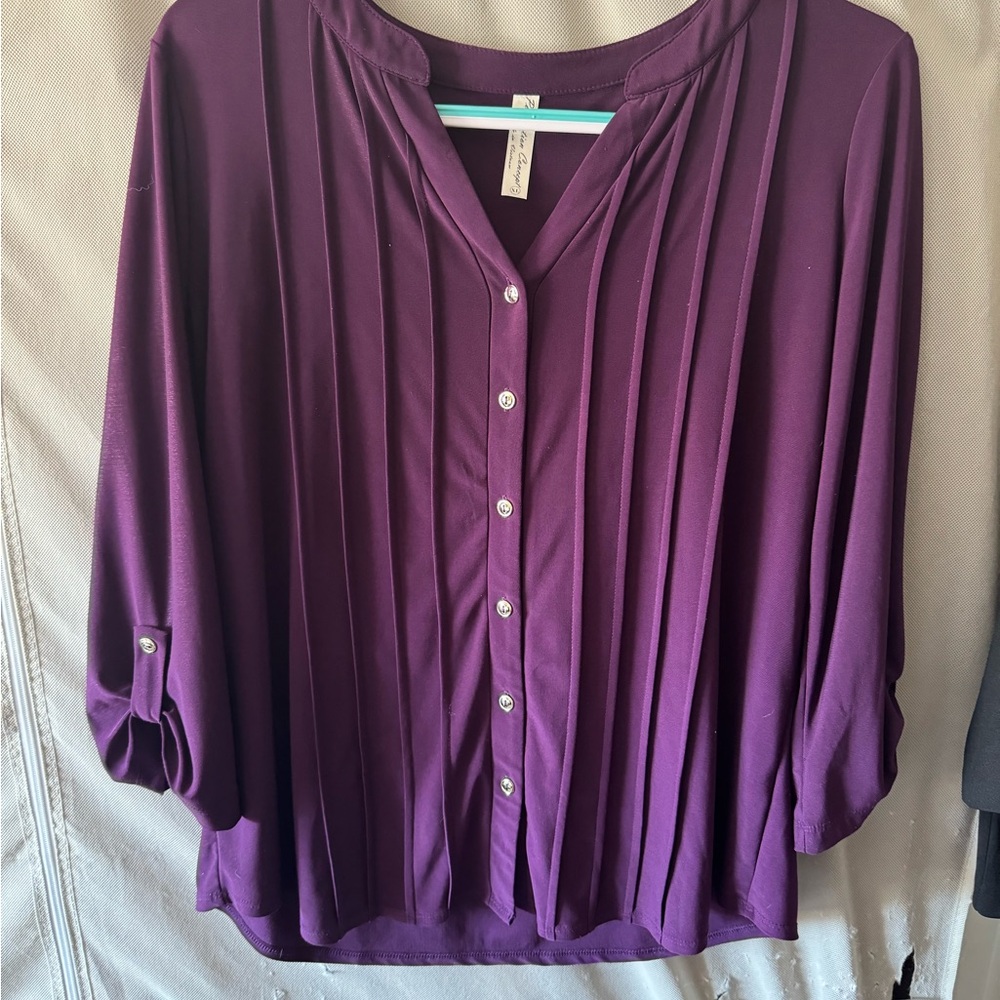 Perception Concept XL purple heavy material rayon Type hardly worn